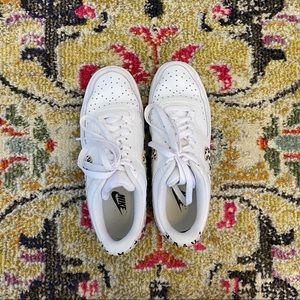 Nike Women’s Court Vision Low Sneakers Leopard